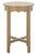 Camel Seraphina Round Accent Table in Desert Brown For Sale - Image 8 of 8