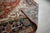 Traditional 10x14 Exquisite Red Floral Traditional Hand Knotted Wool Carpet Rug For Sale - Image 3 of 6