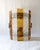 Amber Striped Murano Glass Wall Sconce attributed to AV Mazzega, 1970s For Sale - Image 6 of 14