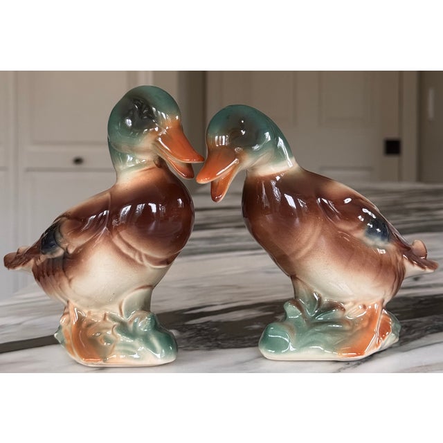 Mid-Century Modern Mallard Duck Figures by Royal Copley For Sale - Image 10 of 10