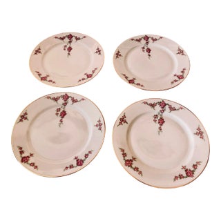 Vintage Heinrich - H&c - Rosalinda Salad Plates S/4 For Sale