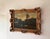 Cows at Sunset Pastoral Landscape, Oil Painting on Wood Panel, Framed For Sale - Image 6 of 9