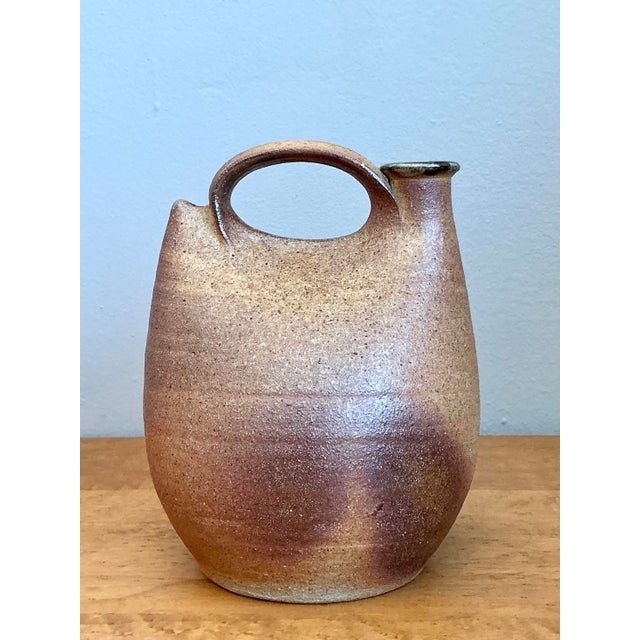 Vintage Original Studio Pottery Pitcher For Sale - Image 10 of 12