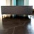 CB2 Modern Grey Tufted Sofa With Acrylic Legs – For Sale - Image 4 of 10