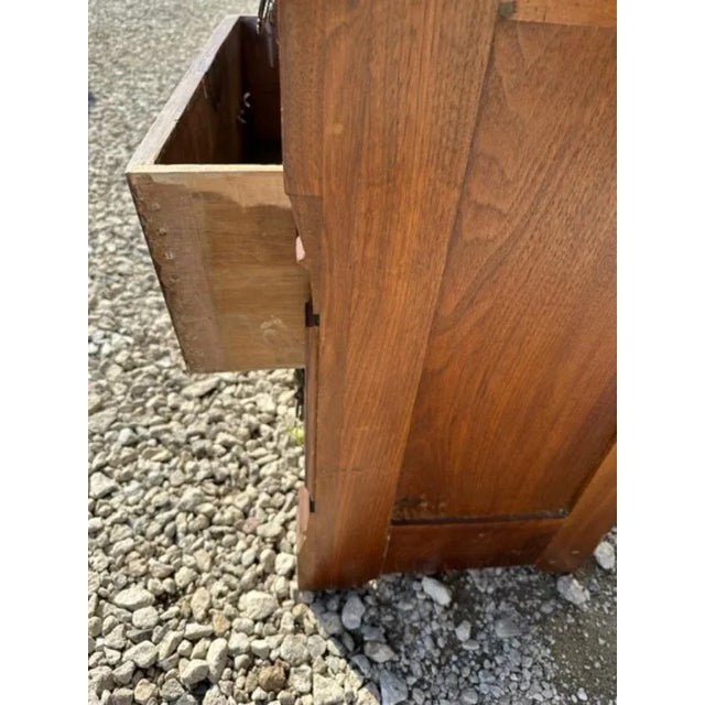 1910s Antique Wooden Commode For Sale - Image 6 of 7