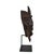African Early 20th Century Bene Lulua Mask on Custom Stand For Sale - Image 3 of 9