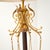 Metal Antique French Gilt Metal Table Lamp, 1900s For Sale - Image 7 of 10