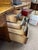 Wood Antique Tiger Oak Roll Top Desk, Accordion Style, 5 Drawers, Solid Wood For Sale - Image 7 of 10
