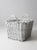 Vintage Large White Storage Basket For Sale - Image 12 of 13