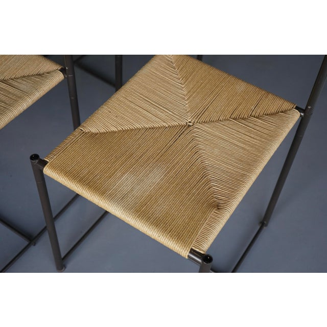 Black Paludis 150 Dining Chairs by Giandominoco Belotti for Alias, Italy, 1980s, Set of 6 For Sale - Image 8 of 13