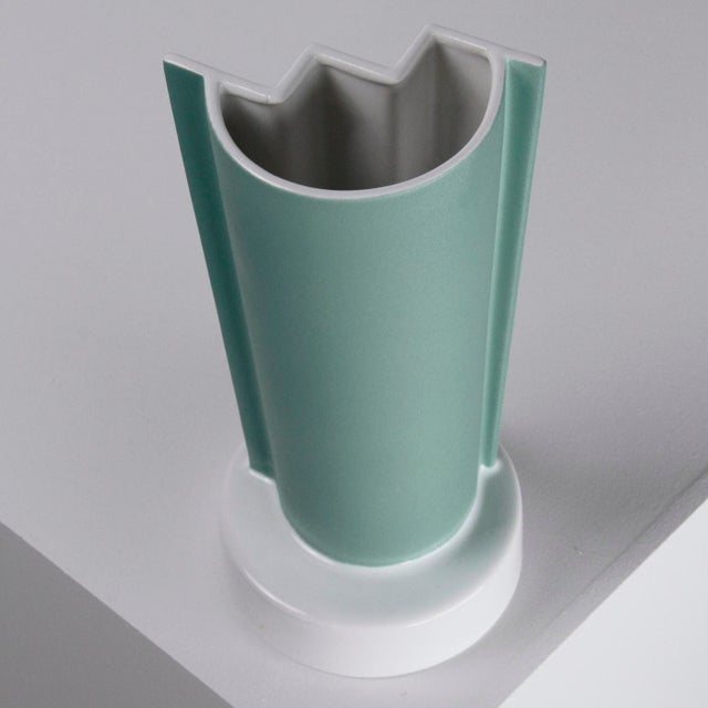 Ceramic Vase by Ettore Sottsass for Alessio Sarri, 1990s For Sale - Image 6 of 12