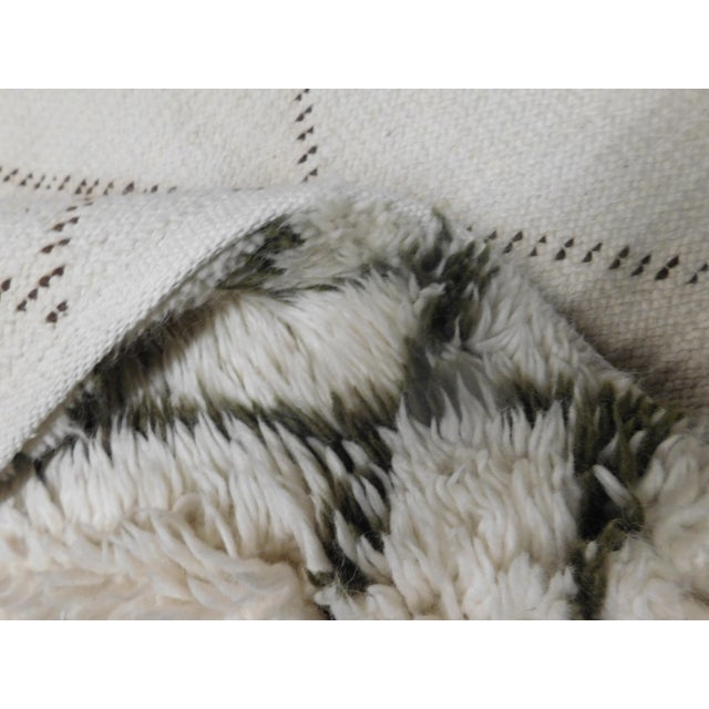 Vintage Moroccan Rug With Shaggy Pile. 10'4"x 8'3" For Sale - Image 11 of 15