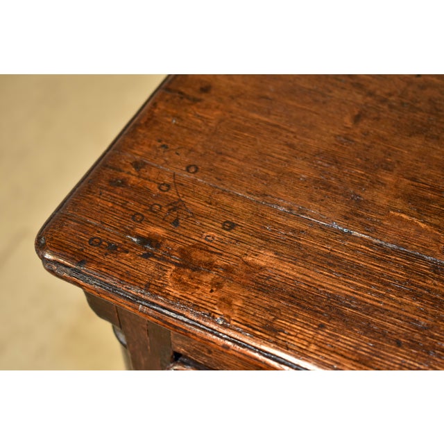 18th Century Carved Oak Dresser Base, Circa 1720 For Sale - Image 13 of 14