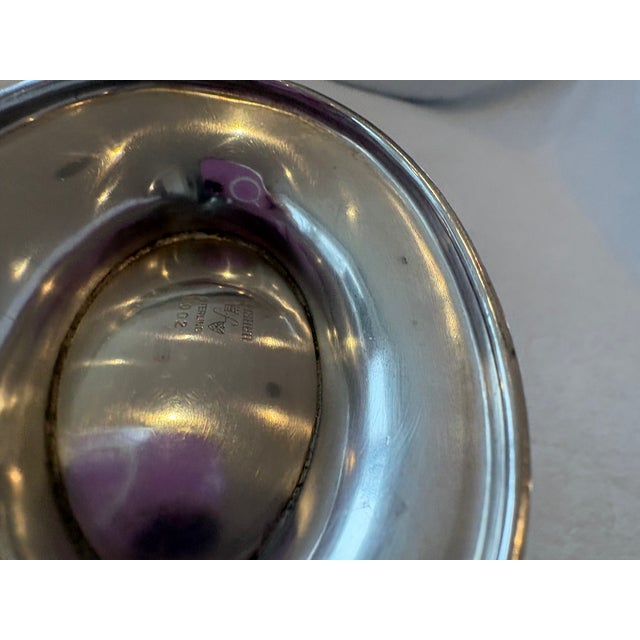 Mid 20th Century Sterling Silver Gravy Boat and Underplate For Sale In New York - Image 6 of 8