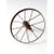 Farmhouse Antique Iron Cart Wheel For Sale - Image 3 of 13
