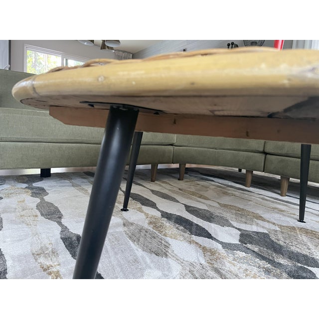 1960s Danny Ho Fong Calif-Asia Wicker Coffee Table For Sale - Image 10 of 13
