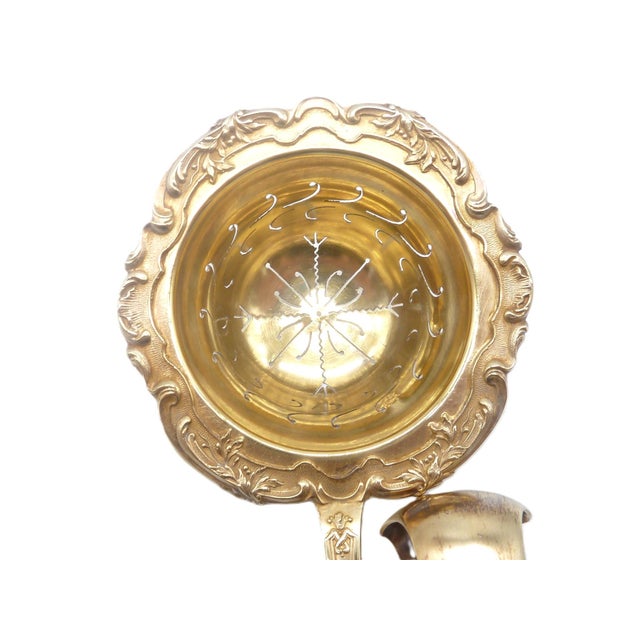 Antique French Sterling Silver & Gilt Tea Service- 14 Pieces For Sale - Image 9 of 13