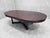 Baker Furniture Company Vintage Art Deco Barbara Barry Oval Mahogany 2 Leaf Extension Dining Table For Sale - Image 4 of 11