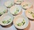 Gold Rimmed Hops Dessert Bowl- Set of Eight For Sale - Image 10 of 12