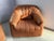 Mid-Century Brown Leather Modular Sofa, 1970s, Set of 6 For Sale - Image 10 of 11