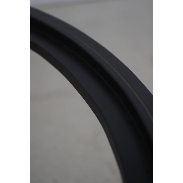 Vintage Black and Gold Toleware Tray Top Table For Sale - Image 14 of 16