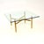 Vintage Brass and Glass Coffee Table, 1970s For Sale - Image 11 of 11
