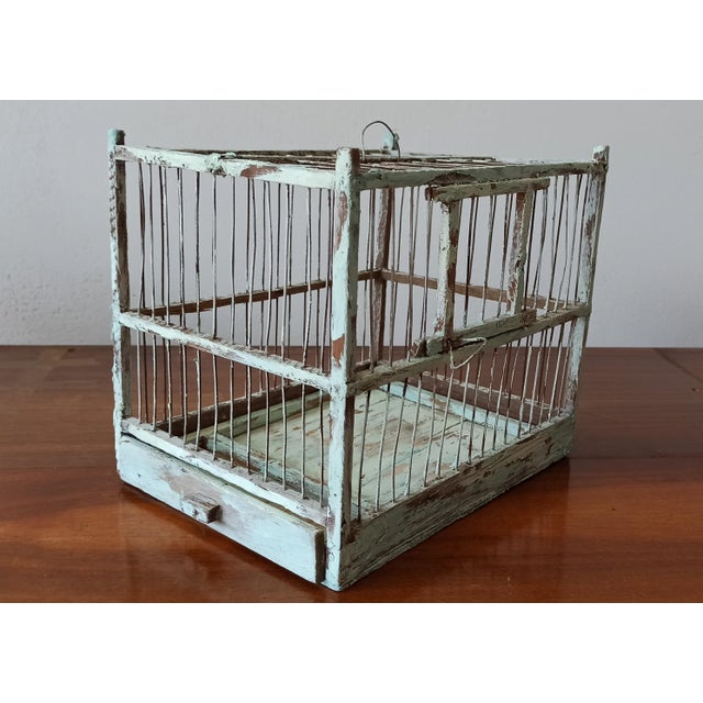 Gray Decorative Cages, 1950s, Set of 2 For Sale - Image 8 of 17