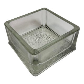 1960s Lumax Le Corbusier/Charlotte Perriand Glass Ashtray Catch All For Sale