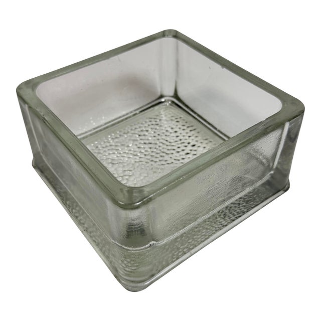 1960s Lumax Le Corbusier/Charlotte Perriand Glass Ashtray Catch All For Sale