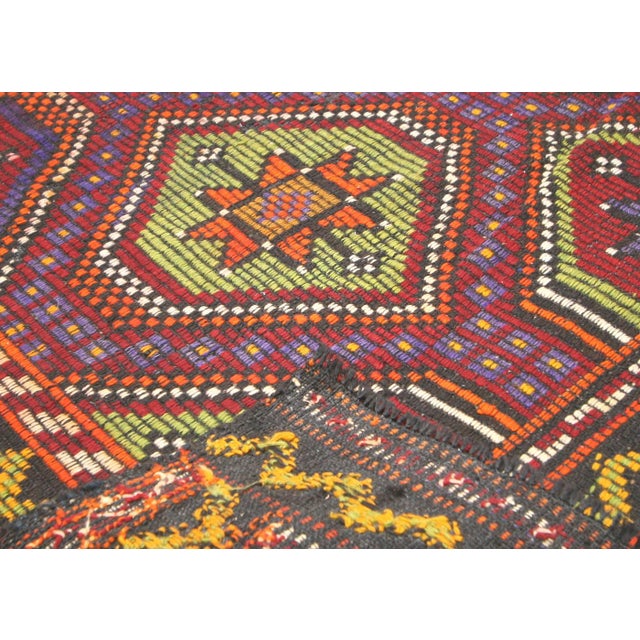 1960s Turkish Kilim For Sale - Image 4 of 5