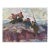 1970s Army Attack Oil Painting, Socialist Realism, Ukrainian Art For Sale