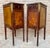 1940s Pair of French Empire Style Wood Nightstands With Inlay and Bronze Mounts For Sale - Image 6 of 11