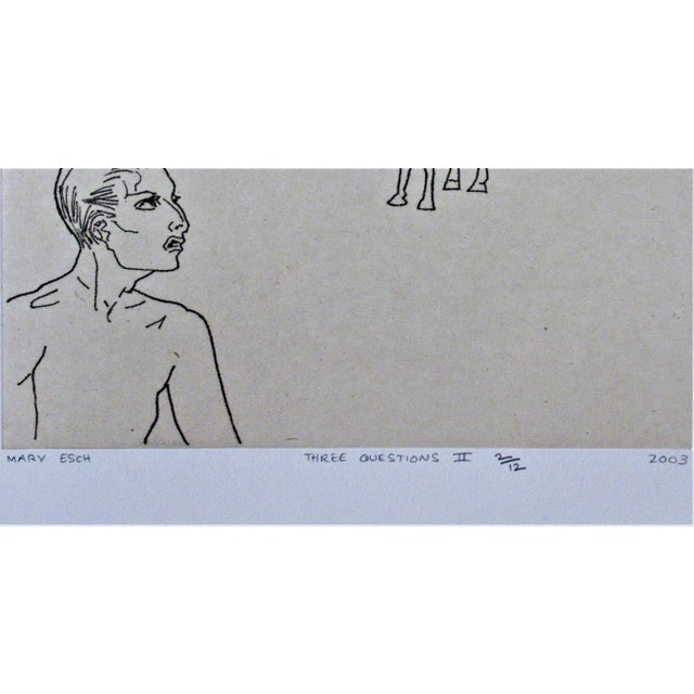 Early 21st Century Mary Esch, Thee Questions #II, 2003 For Sale - Image 5 of 7