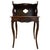 French Provincial Elmwood Side Table With Gallery/Shelf For Sale - Image 4 of 11