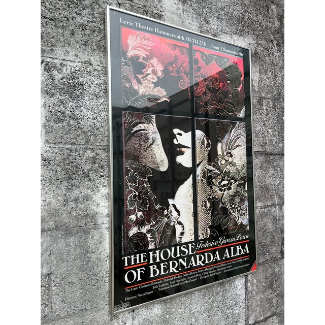 Pop Art 1986 "The House of Bernarda Alba" Original Promotional Poster by Roslav Szaybo For Sale - Image 3 of 18
