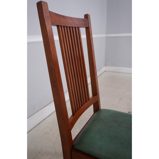Stickley Mission Cherry Dining Chair For Sale In Philadelphia - Image 6 of 18