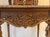 Antique Danish Carved Cherubs Wood Phone Cabinet With Genius Top For Sale - Image 9 of 13