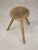 Vintage Brown Wooden Stool For Sale - Image 6 of 11