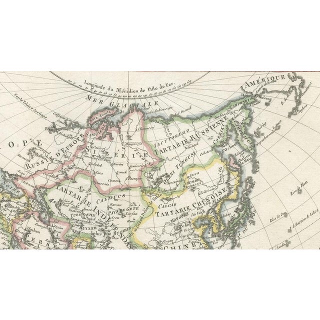 Map of Asia by Rigobert Bonne, 1787 For Sale - Image 9 of 10