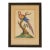 Framed Antique Watercolor of a Parrot For Sale