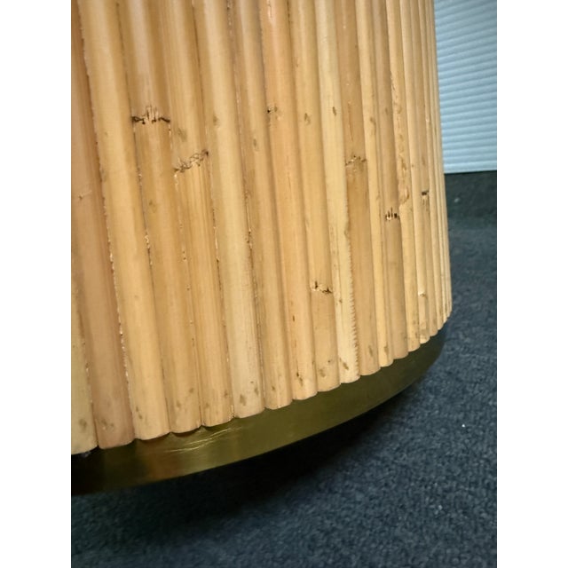 Wood Studio Ellison Liza Rattan Console Table For Sale - Image 7 of 12