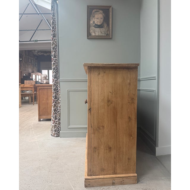 Vintage English Pine Sideboard, 1940s For Sale - Image 6 of 12