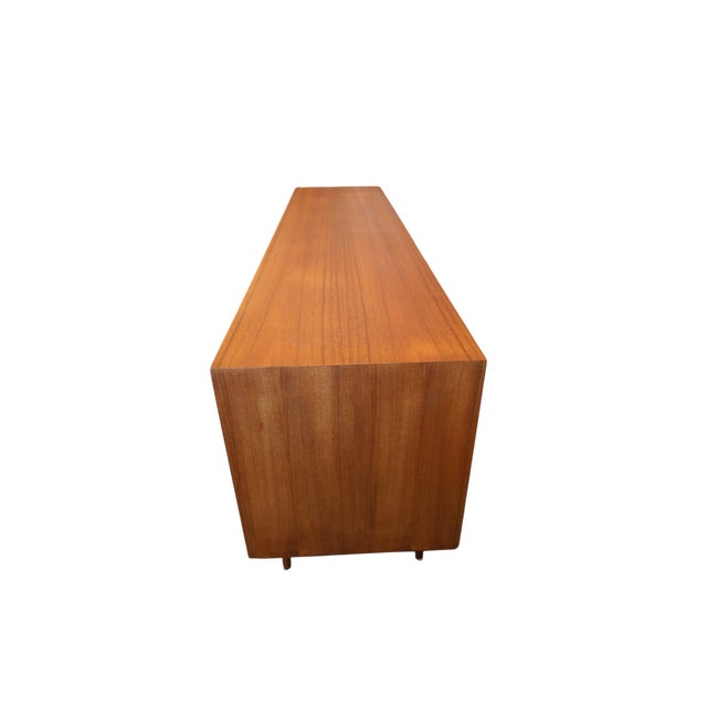 Brown Teak Model 18 Sideboard by Gunni Omann for Omann Jun Møbelfabrik, 1960s For Sale - Image 8 of 14