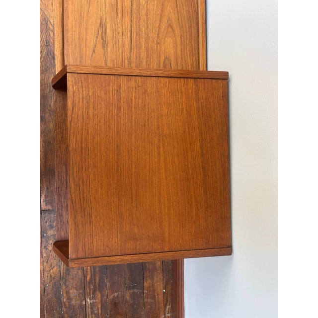 1970s The Gossip Table/Telephone Bench a Danish Vintage 1970s Mid-Century Modern For Sale - Image 5 of 8