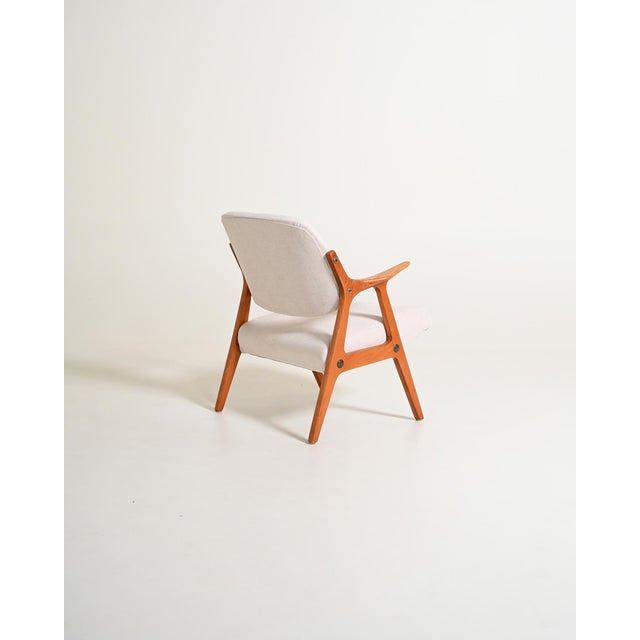 Scandinavian Oak Lounge Chair, 1960s For Sale - Image 3 of 11