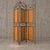 Faux bamboo metal room divider with bamboo panels Measures unfolded Height 180 Width 150 Depth 3 cm