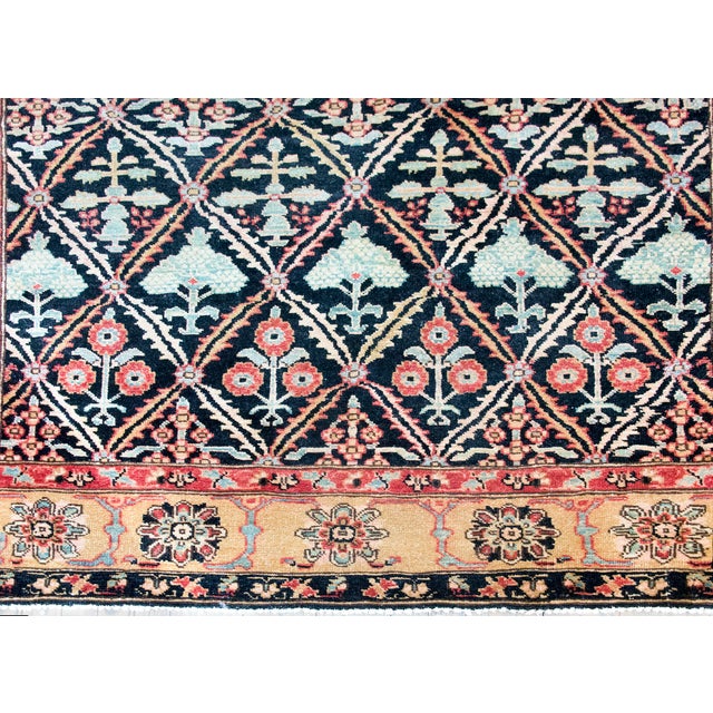 Mid 20th Century Indian Heriz Rug For Sale - Image 9 of 14