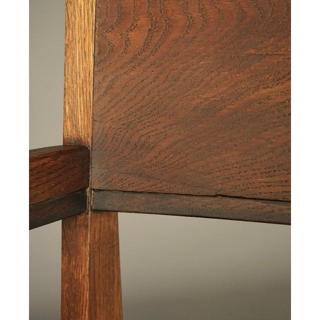 Low Art Deco Armchair by Hendrik Fels for L.O.V. Oosterbeek, 1930s For Sale - Image 15 of 18