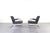 This set of two Visalounge armchairs was designed by the renowned designer Antonio Citterio and manufactured by Vitra....