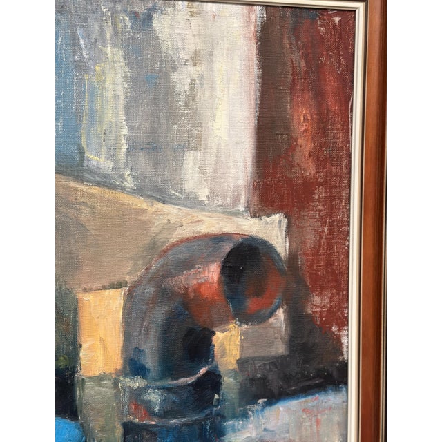R. Olsson, Still Life, 1950s, Oil on Canvas, Framed For Sale - Image 4 of 18